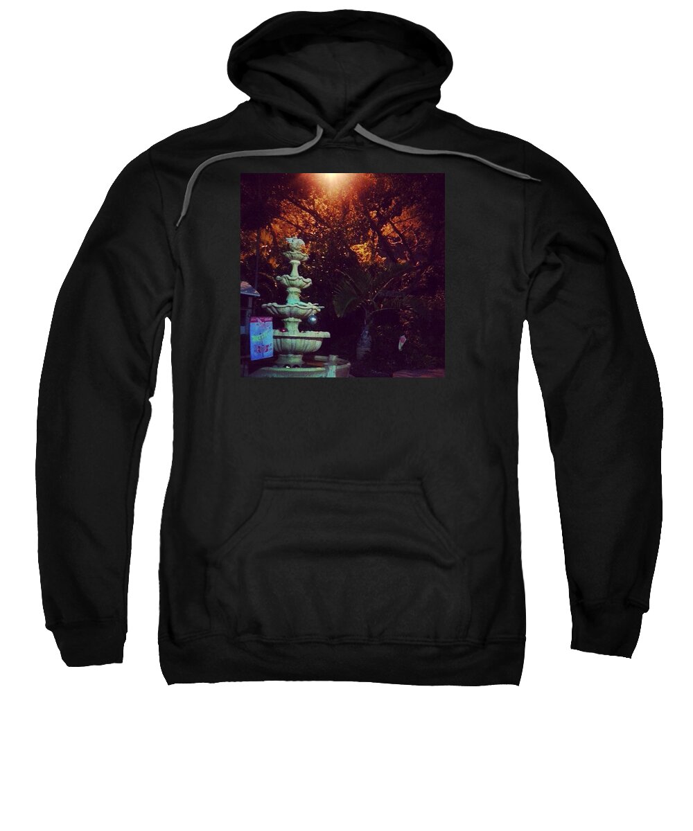 Dark Sweatshirt featuring the photograph Night time trials by Roberto Munoz