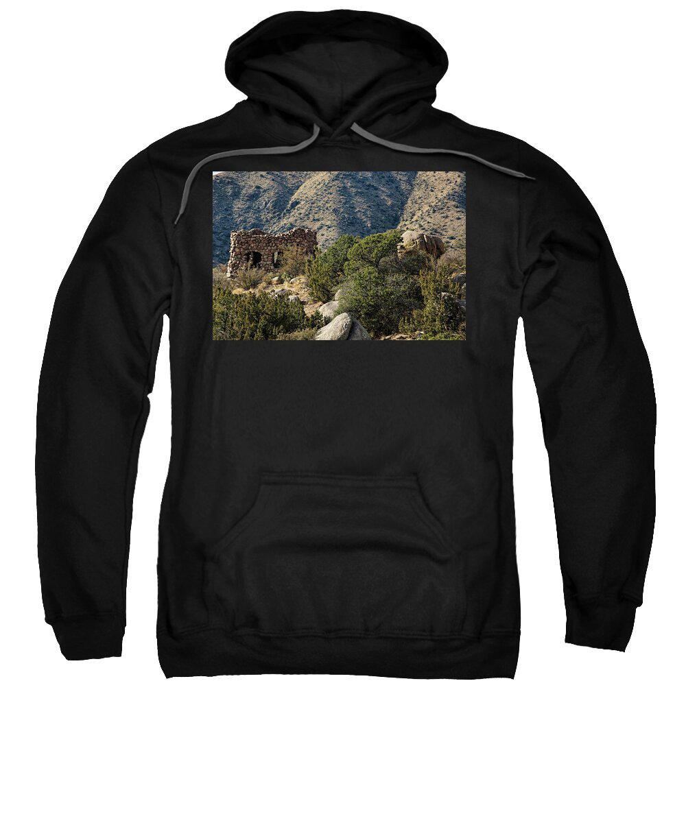 Landscape Sweatshirt featuring the photograph Little Rock House by Michael McKenney