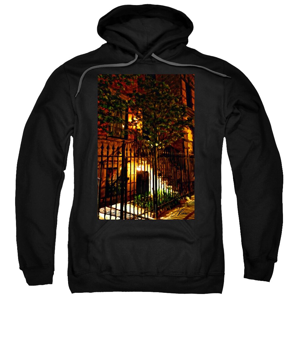 New York City Buildings Sweatshirt featuring the photograph Manhattan East 12th St by Joan Reese