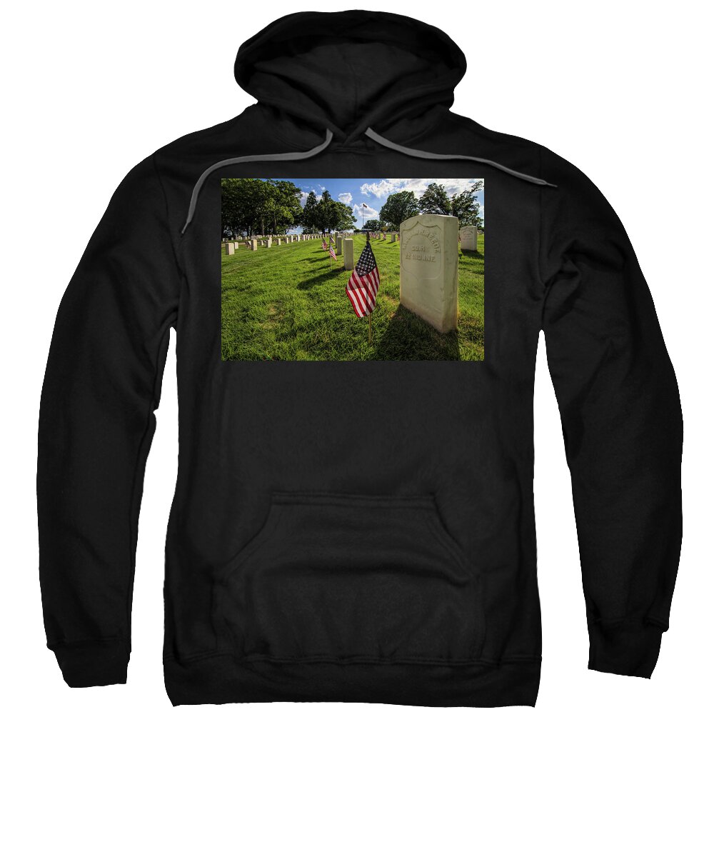 Cobb County Sweatshirt featuring the photograph Memorial Day by Mark Chandler