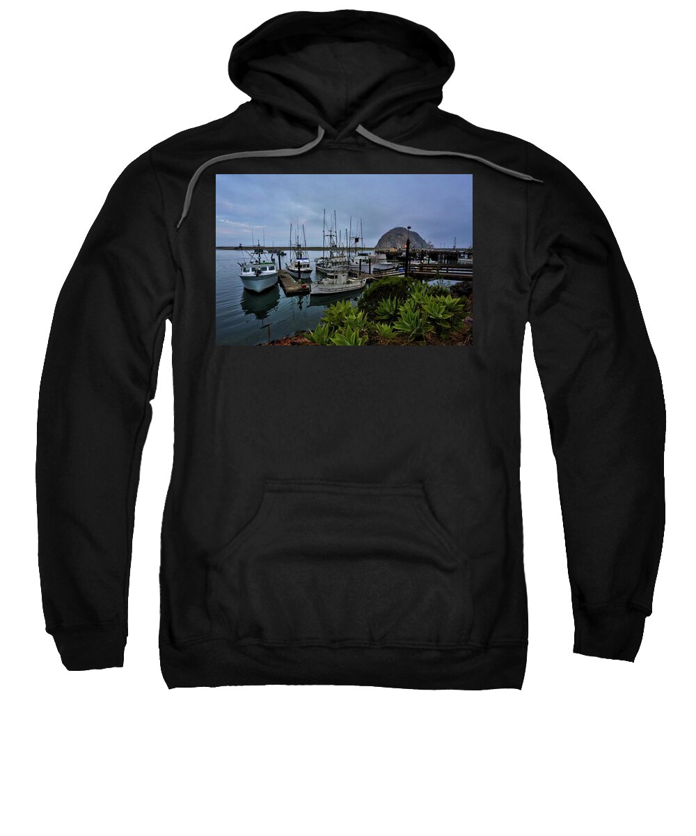 Morro Bay Sweatshirt featuring the photograph Morro Bay by Dillon Kalkhurst