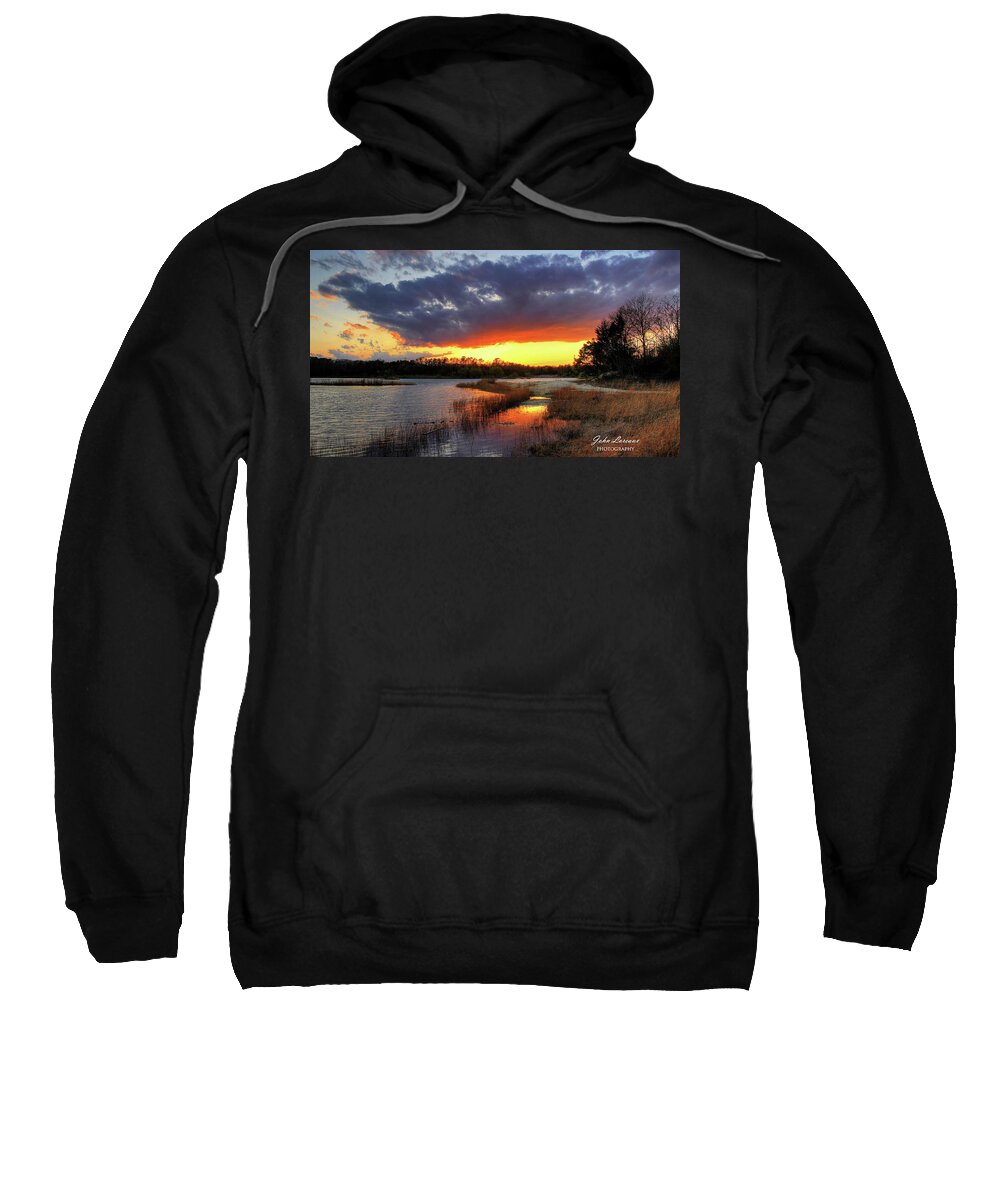 Nature Sweatshirt featuring the photograph Nature Reserve by John Loreaux