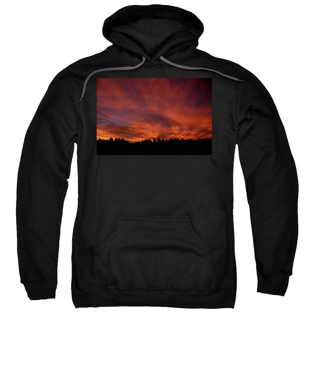 Colorado Sweatshirt featuring the photograph Ocean of Fire by Kristin Davidson