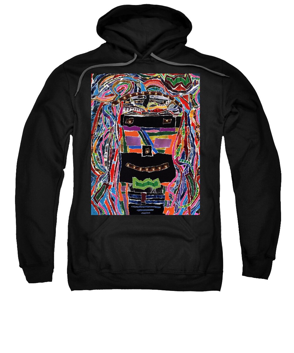 Portrait Of Who Sweatshirt featuring the photograph portrait of who  U Me    or   someone U see by Kenneth James