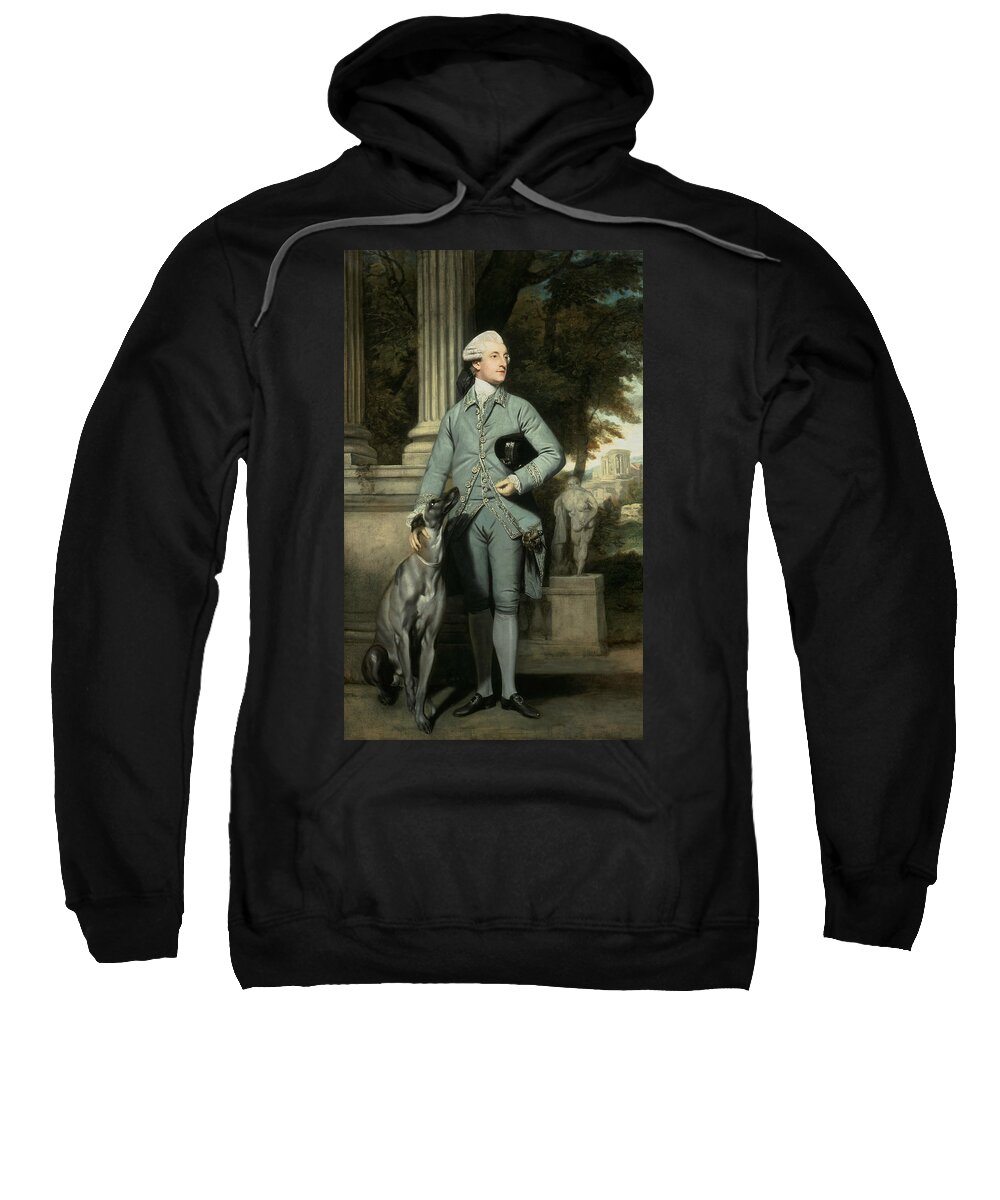 18th Century Art Sweatshirt featuring the painting Richard Peers Symons by Joshua Reynolds