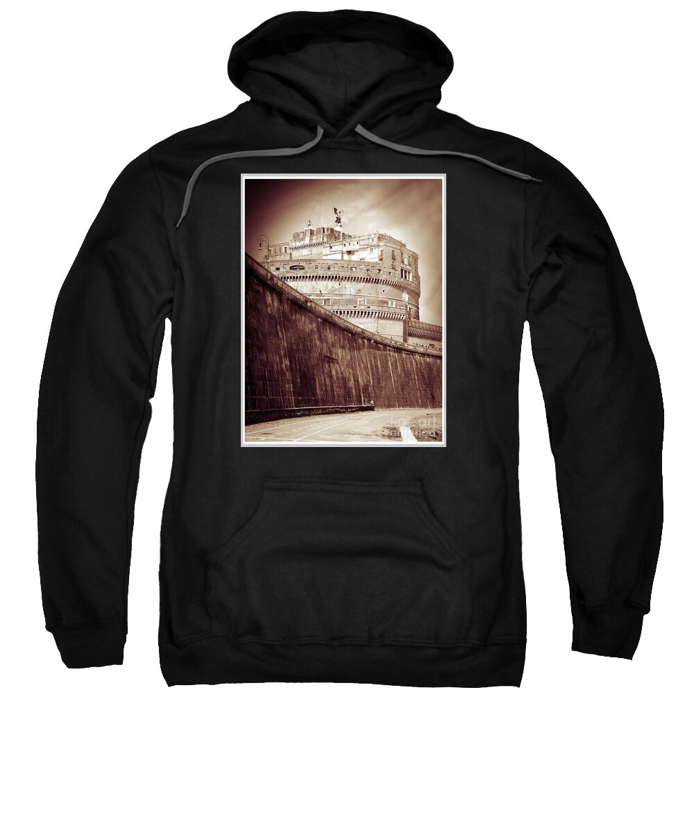 Rome Sweatshirt featuring the photograph Rome monument architecture by Stefano Senise