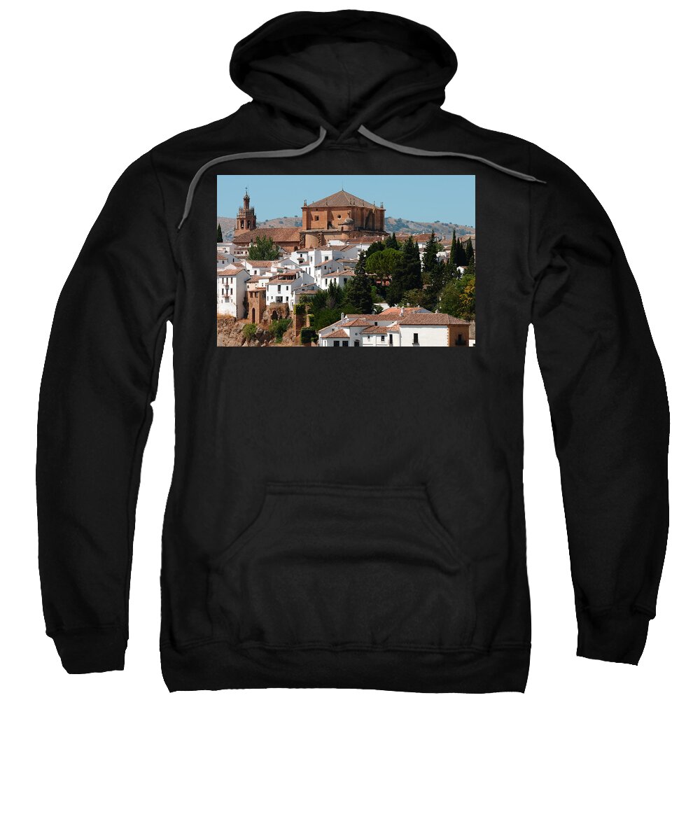 Spain Sweatshirt featuring the photograph Ronda. Andalusia. Spain by Jenny Rainbow