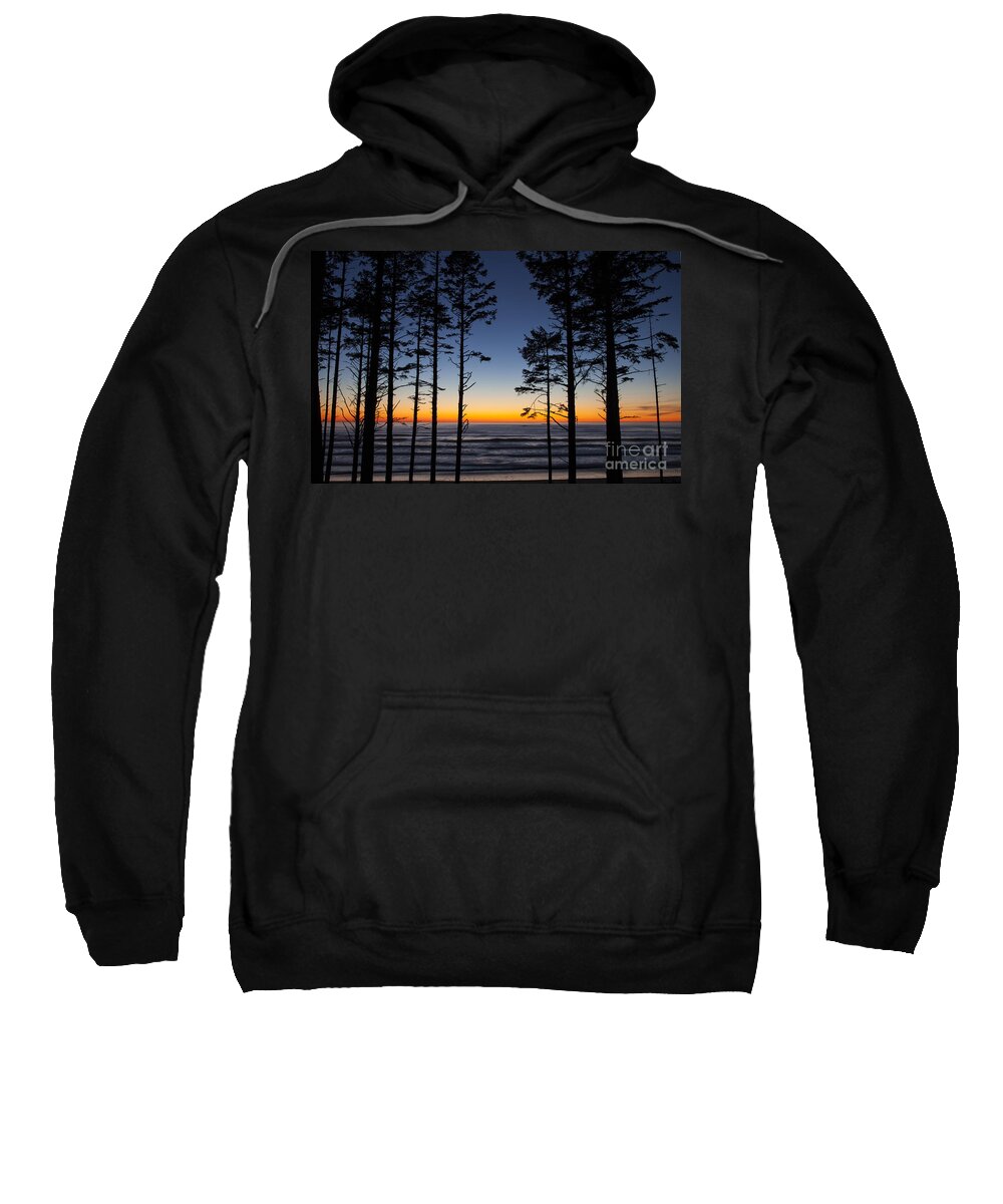 Trees Sweatshirt featuring the photograph Ruby Beach Trees #4 by Timothy Johnson