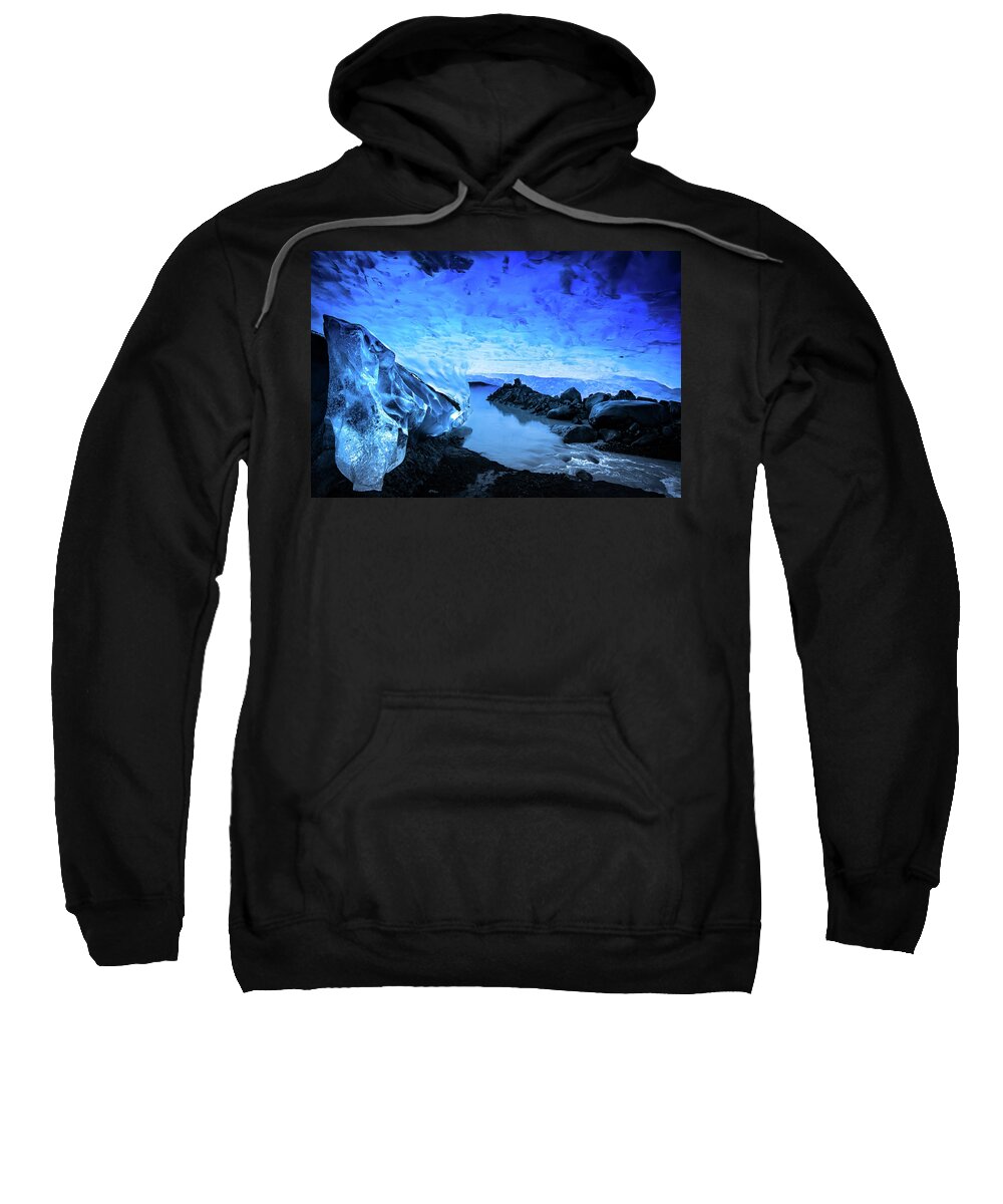 Landscape Sweatshirt featuring the photograph Sapphire Palace 6 by Ryan Weddle