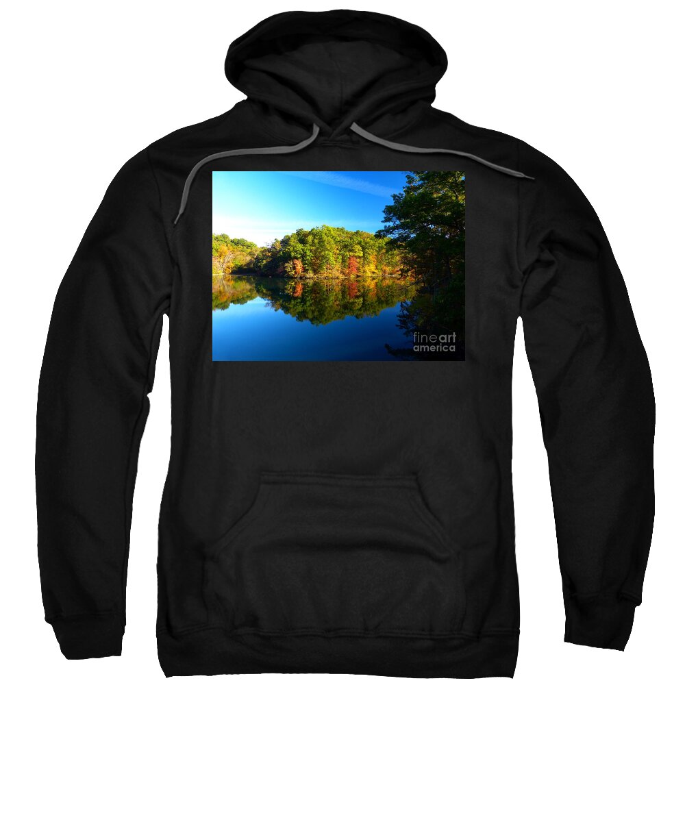 Scene Sweatshirt featuring the photograph Seen from Kidds Schoolhouse by Donald C Morgan