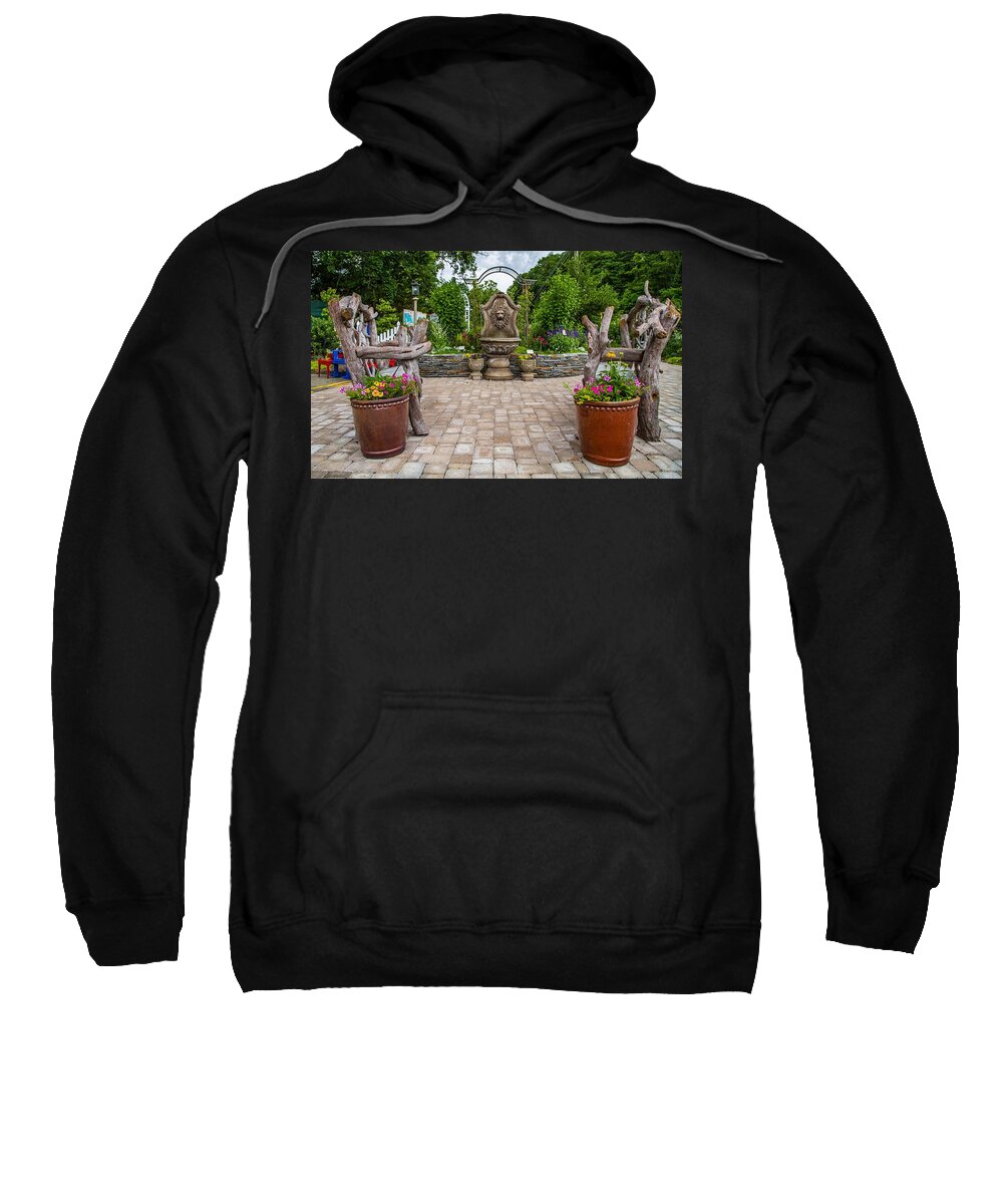 Lake Lure Sweatshirt featuring the photograph Sit a Spell by Kevin Craft