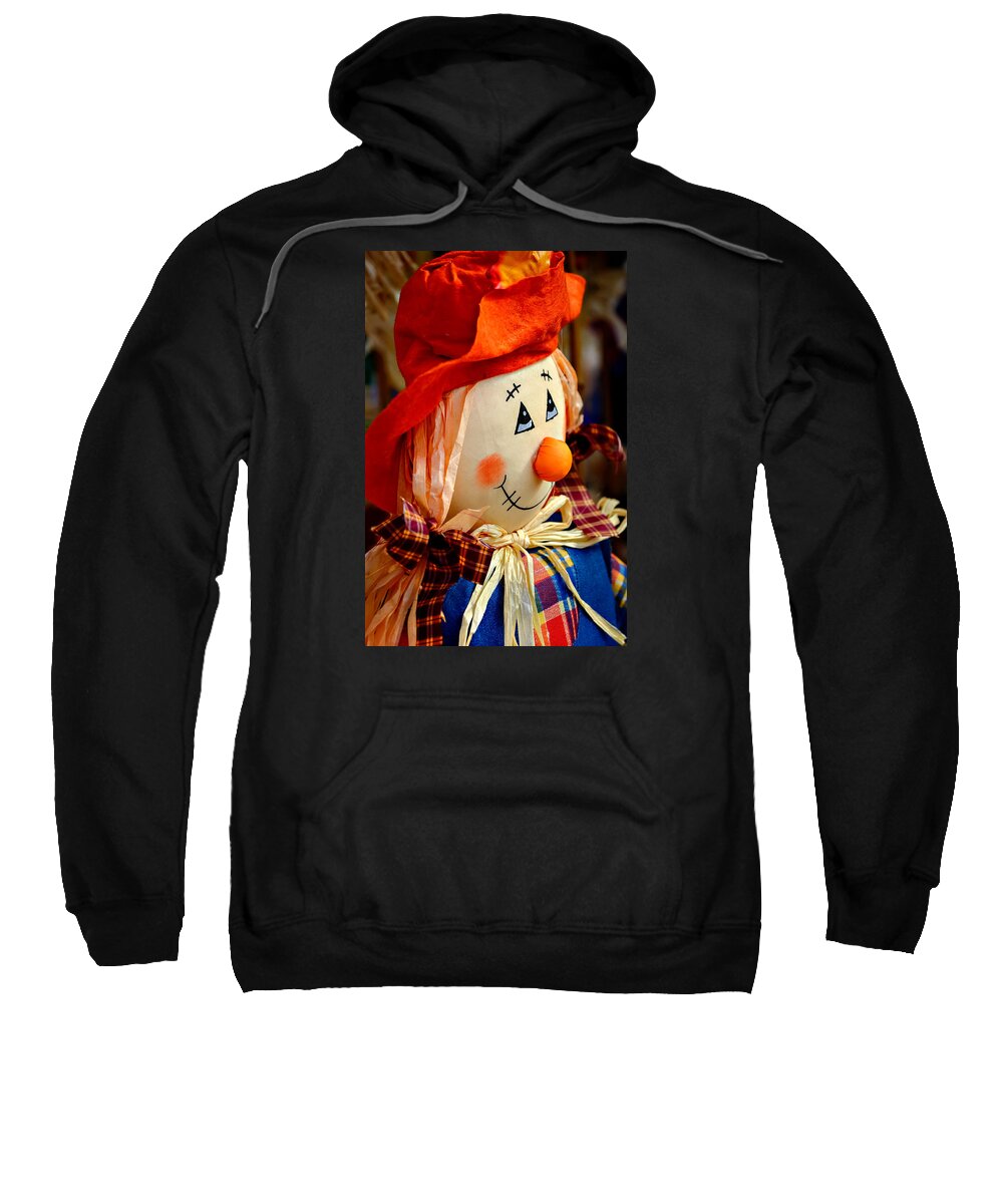 Autumn Sweatshirt featuring the photograph Smiling Face 2 by Julie Palencia