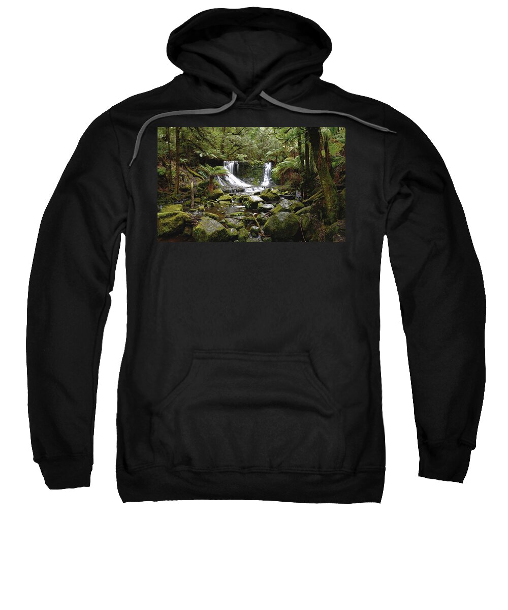 Waterfall Sweatshirt featuring the photograph Soul Spa by Anthony Davey