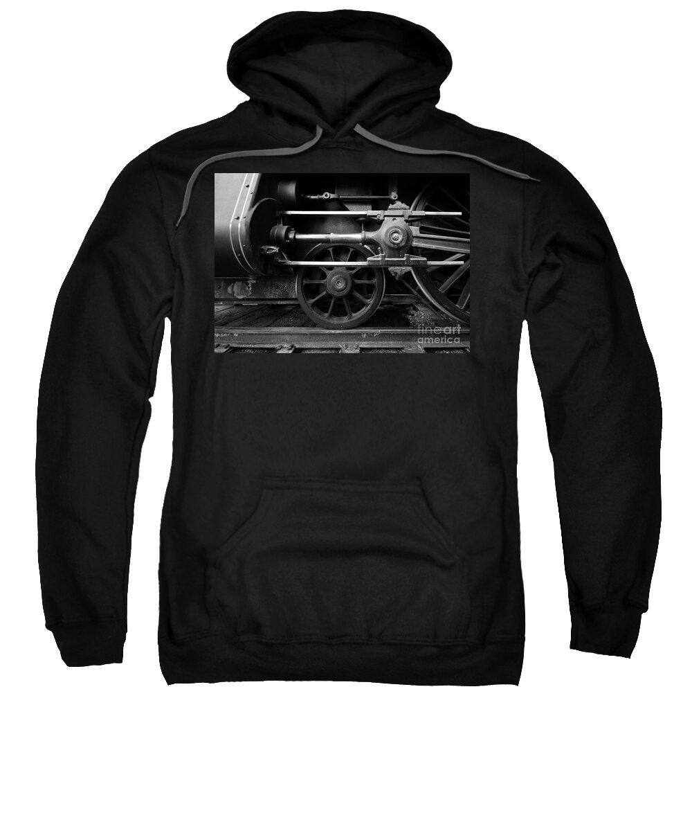 Train Sweatshirt featuring the photograph Steam power by David Lee Thompson