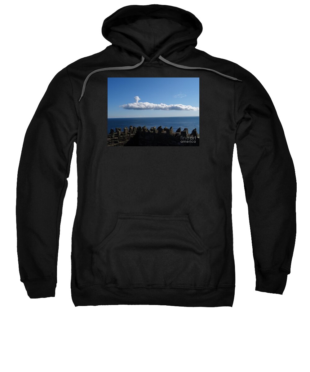 Cloud Sweatshirt featuring the photograph Submarine Cloud by Karen Jane Jones