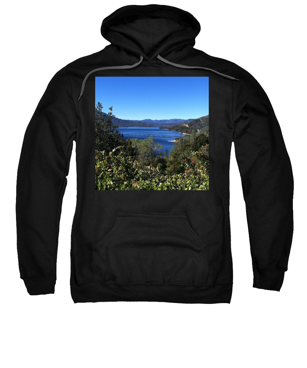 California Sweatshirt featuring the photograph Such A Beautiful Fall Day In by Jennifer Beaudet