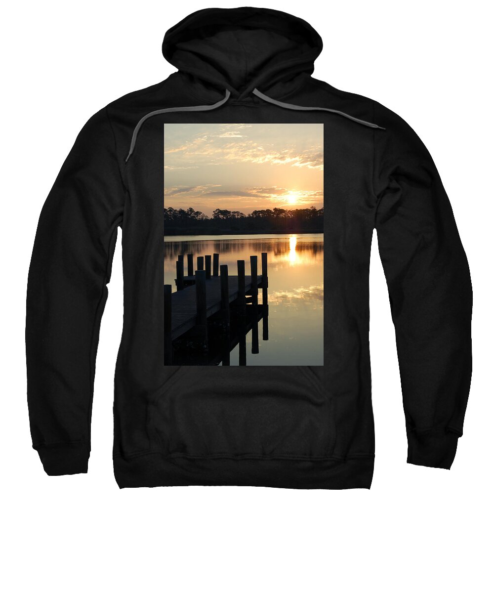 Surise Sweatshirt featuring the photograph Sunrise in Grayton Beach II by Robert Meanor