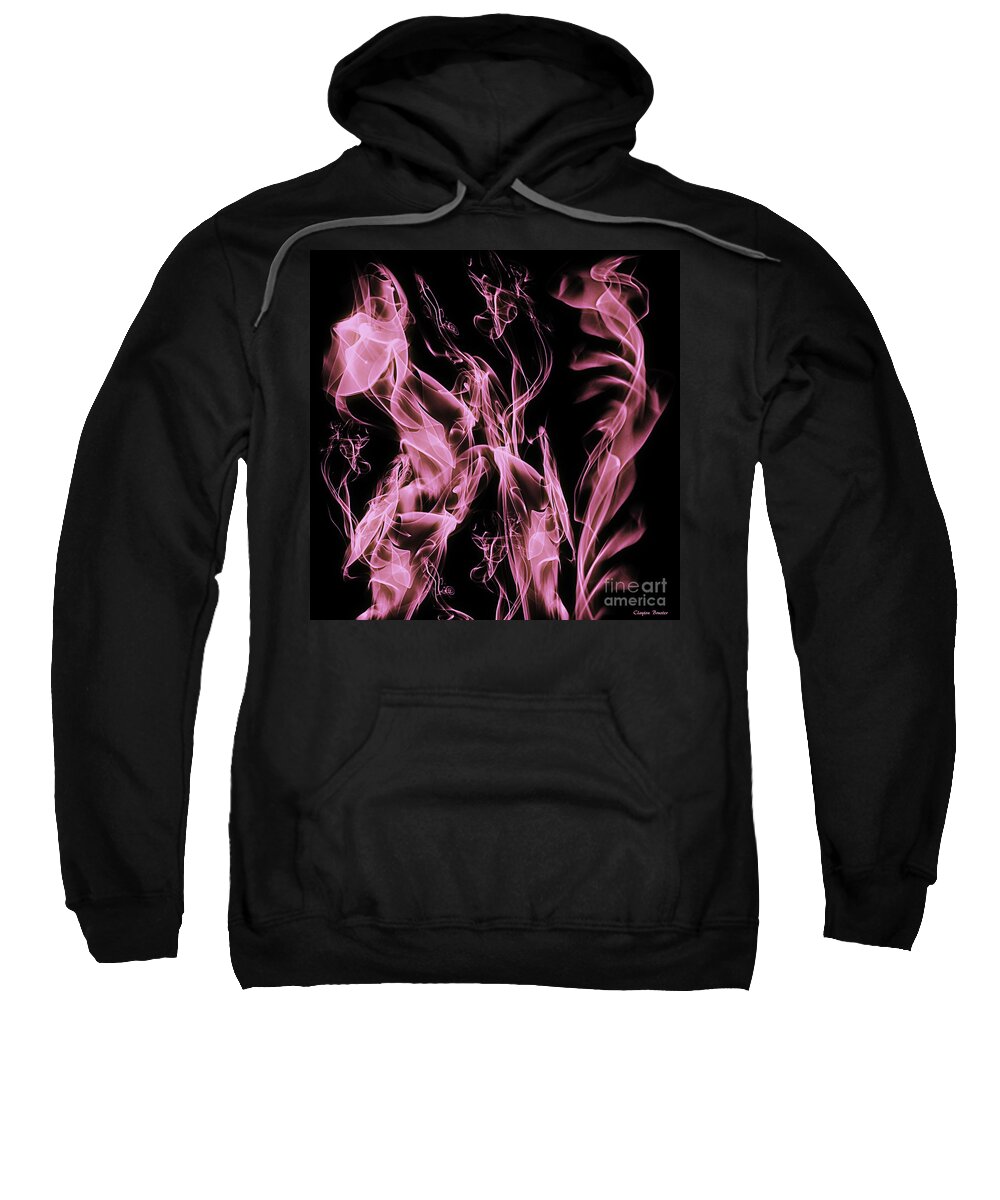 Clay Sweatshirt featuring the digital art Support The Cure by Clayton Bruster