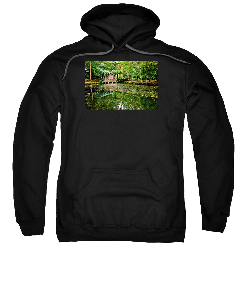 Dandenong Forest Sweatshirt featuring the photograph Surrounded By Nature by Az Jackson