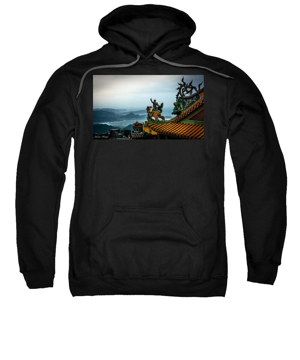 Ocean Sweatshirt featuring the photograph The Pacific by Andrew Matwijec