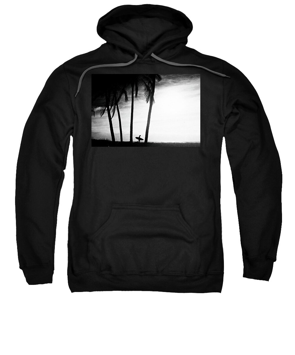 Surfing Sweatshirt featuring the photograph Ticla Palms by Nik West