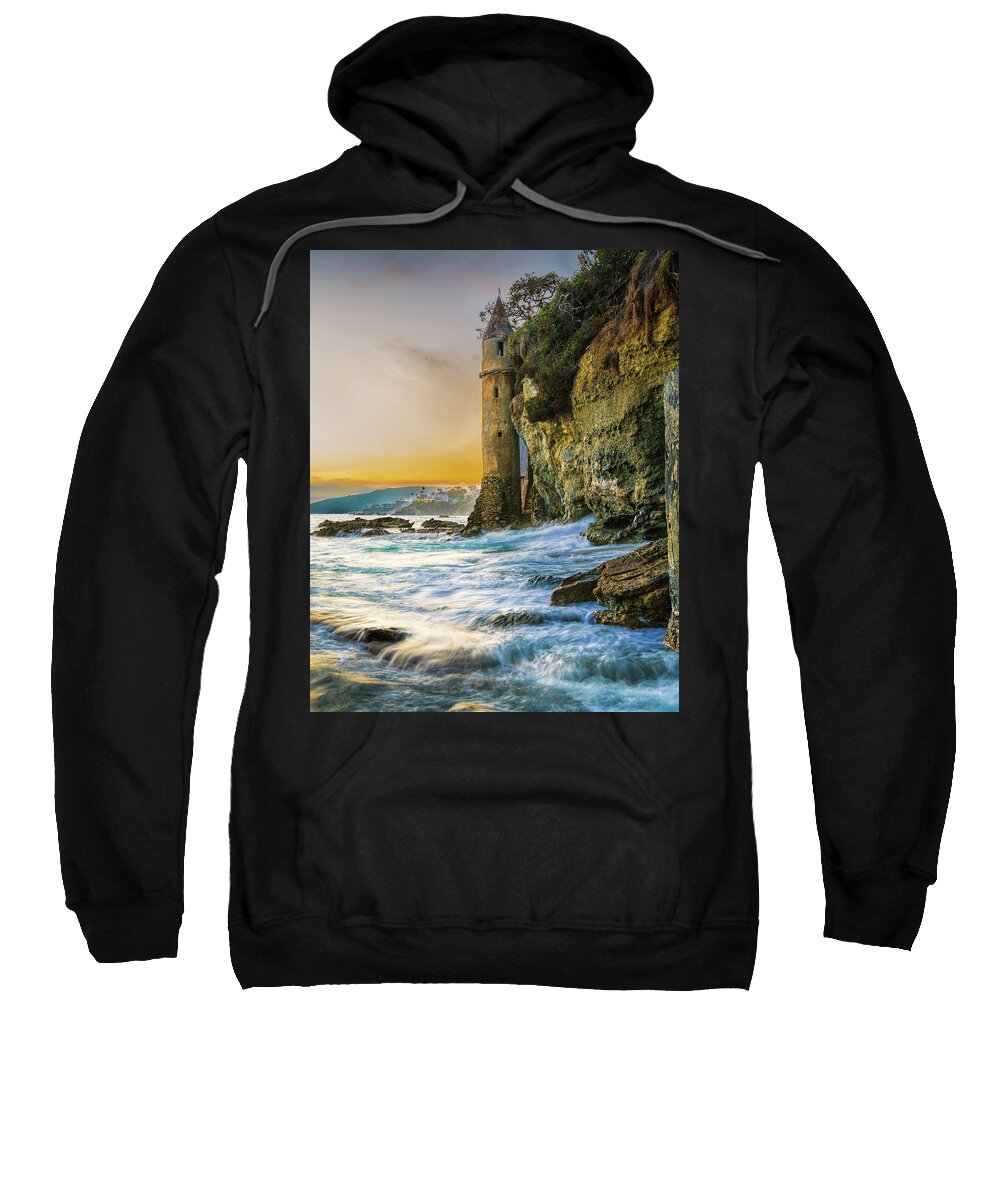Laguna Sweatshirt featuring the photograph Time Flows I Wait by Scott Campbell
