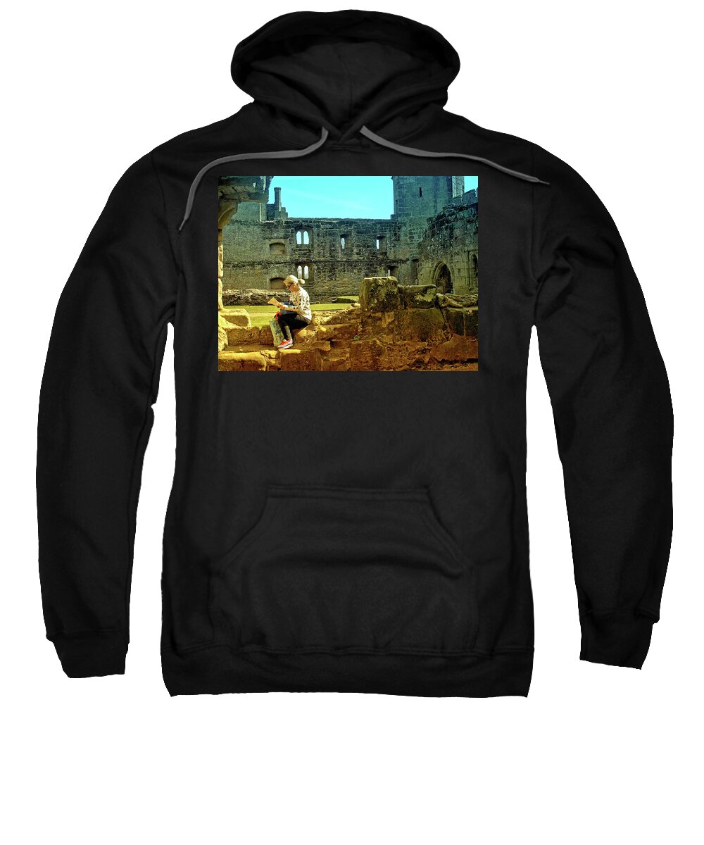 Places Sweatshirt featuring the photograph Time to Rest by Richard Denyer