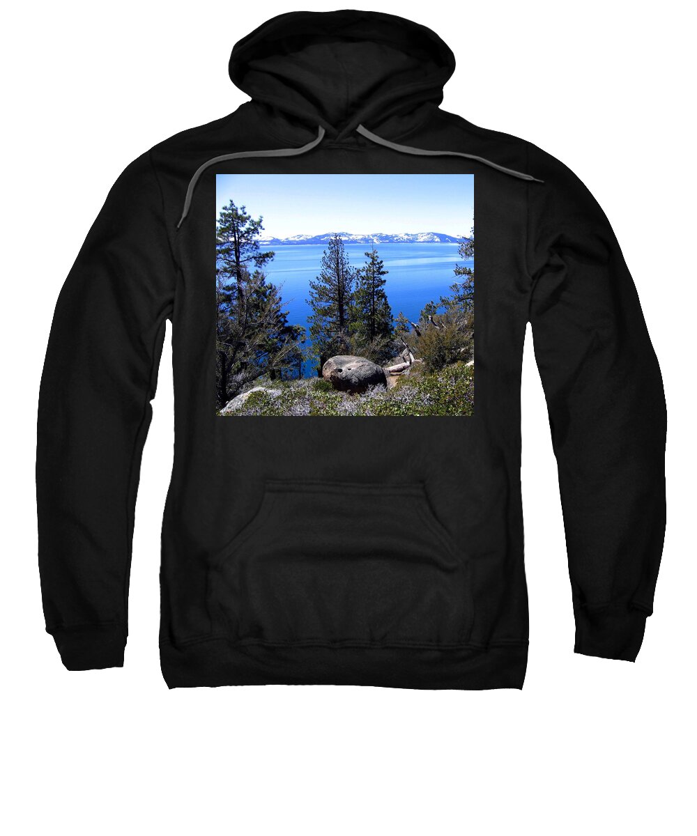 Lake Tahoe Sweatshirt featuring the photograph Tranquil Lake Tahoe by Will Borden