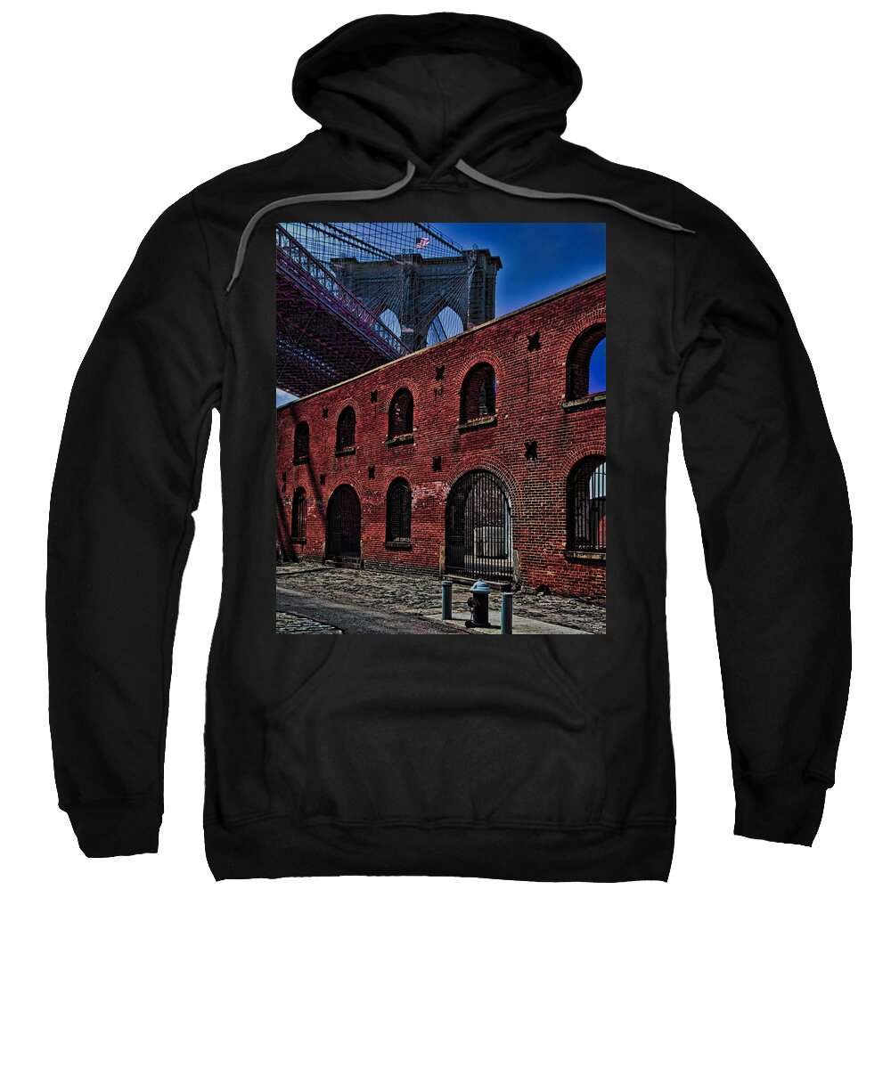 Warehouse Sweatshirt featuring the photograph Under the Bridge by Chris Lord