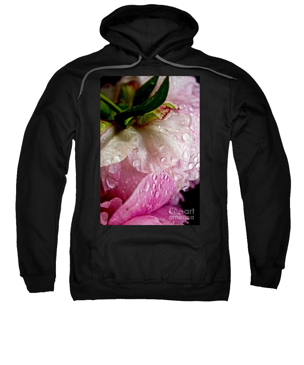 Peony Sweatshirt featuring the photograph Upside Down by Elisabeth Derichs