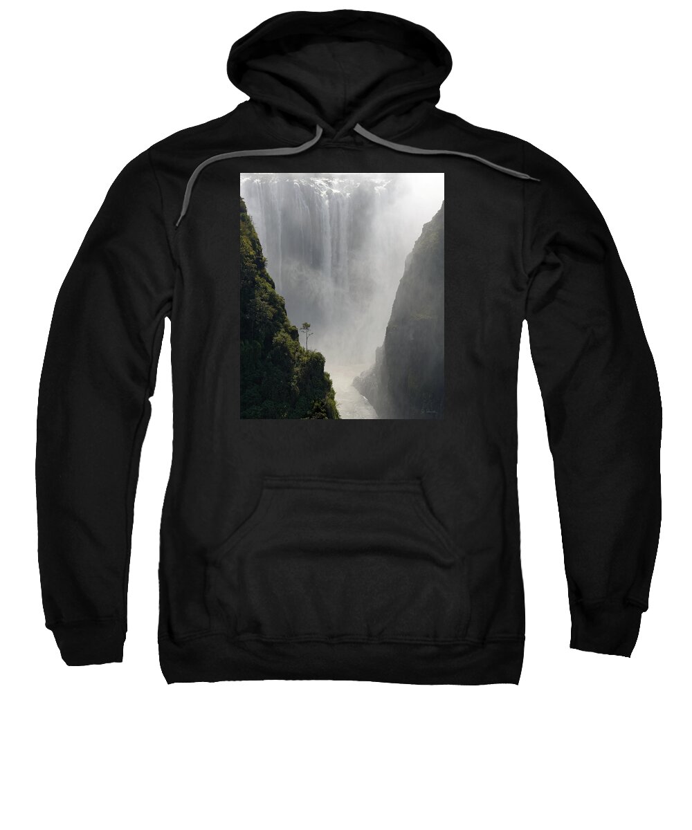Victoria Falls Sweatshirt featuring the photograph Victoria Falls No. 2 by Joe Bonita
