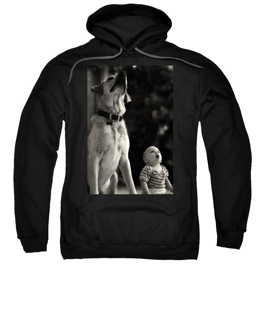 Child Sweatshirt featuring the photograph What Is That by Stelios Kleanthous