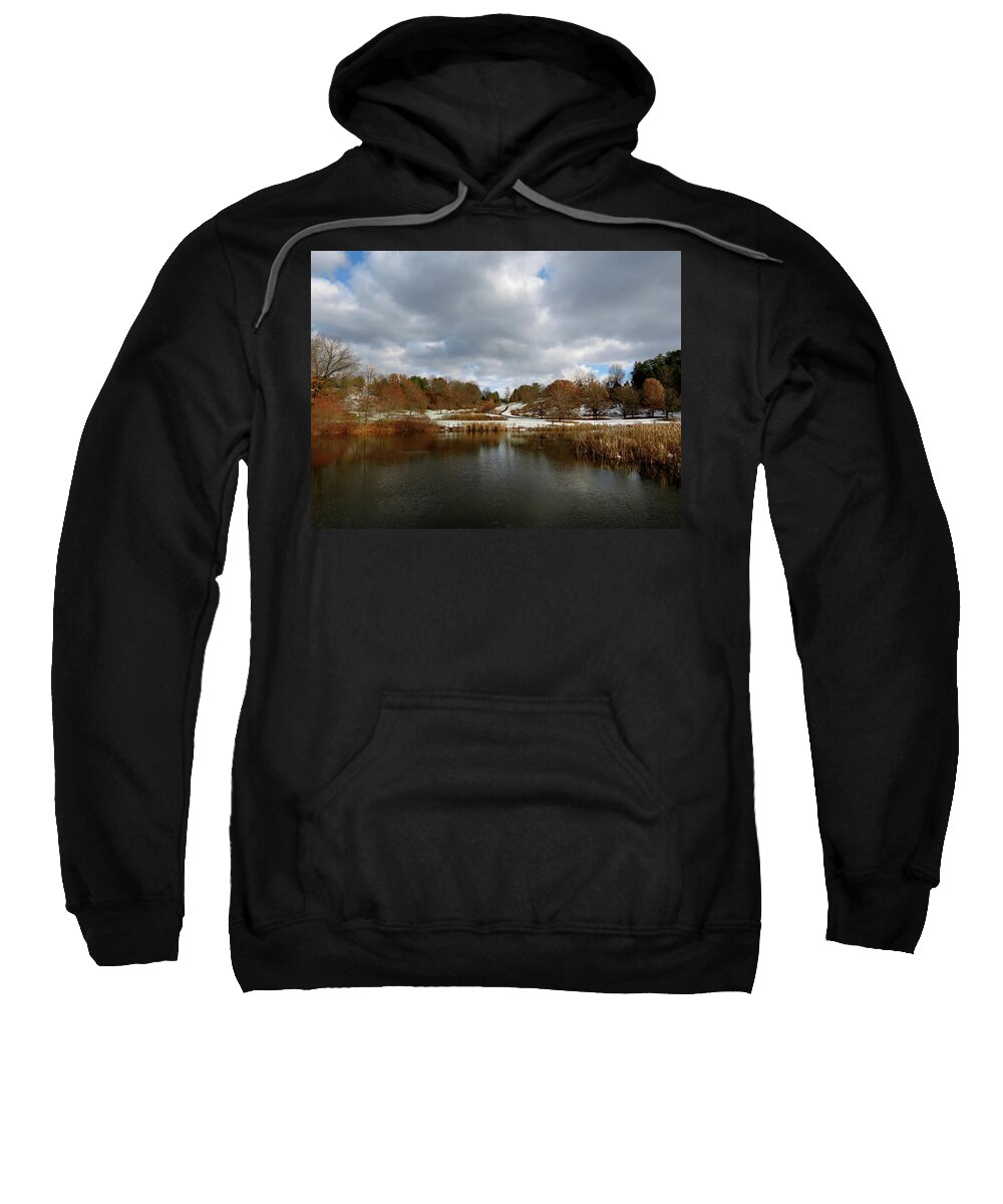 Winter Sweatshirt featuring the photograph Winter Sky by Azthet Photography