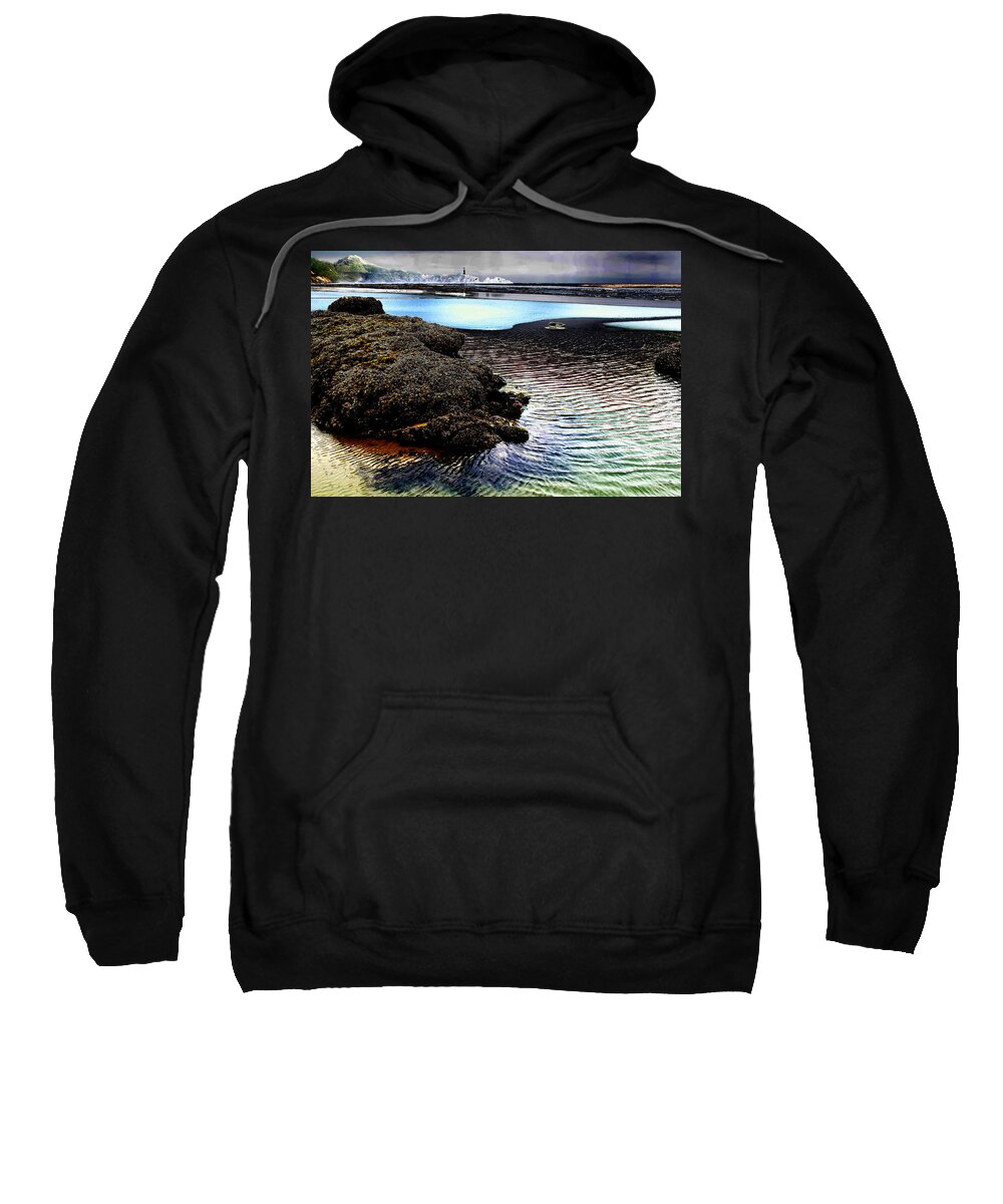 Yaquina Sweatshirt featuring the photograph Yaquina Dream by Mick Anderson