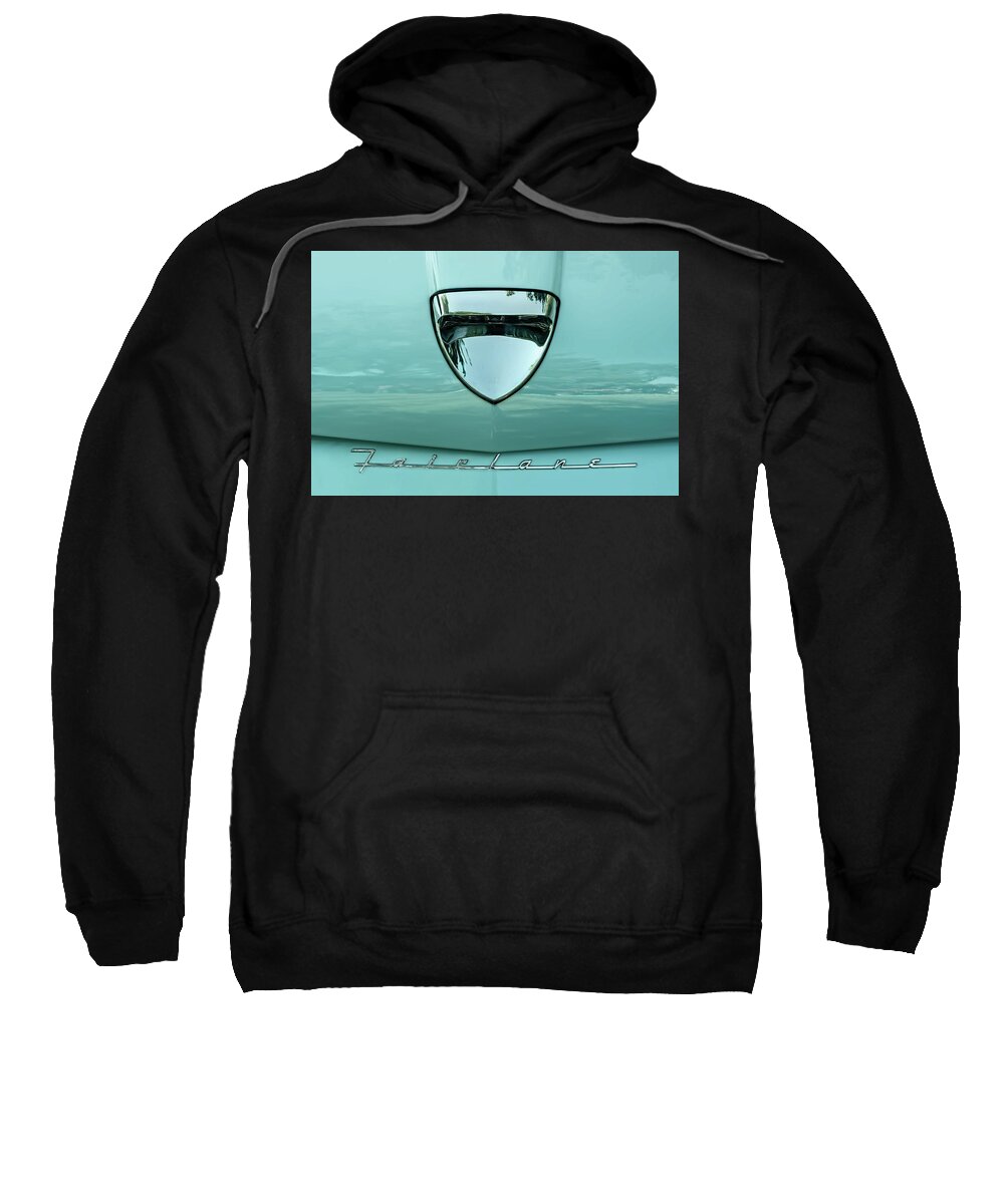 Vehicle Sweatshirt featuring the photograph 1958 Ford Fairlane by Scott Norris