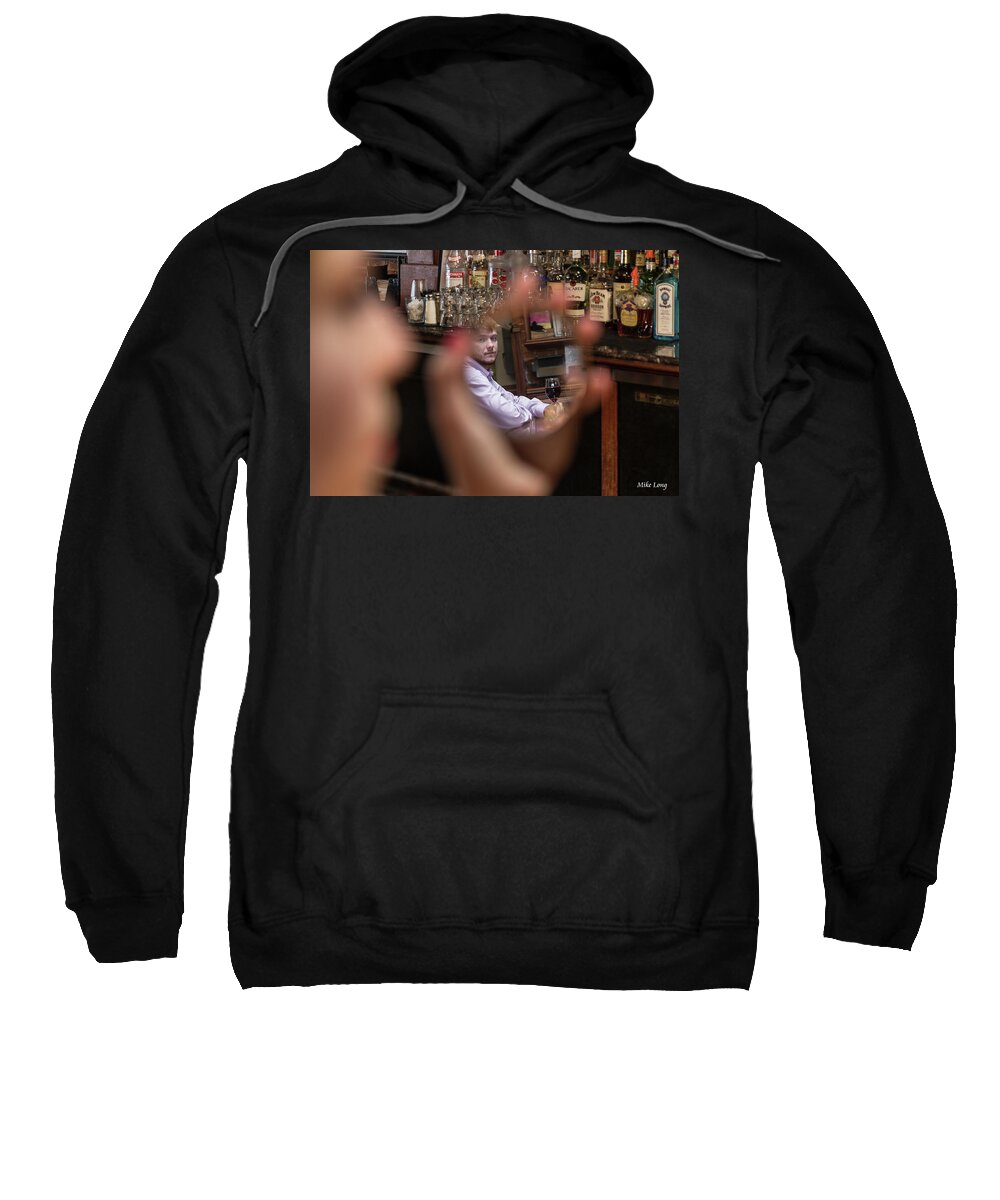 Portrait Sweatshirt featuring the photograph Checking Each Other Out by Mike Long