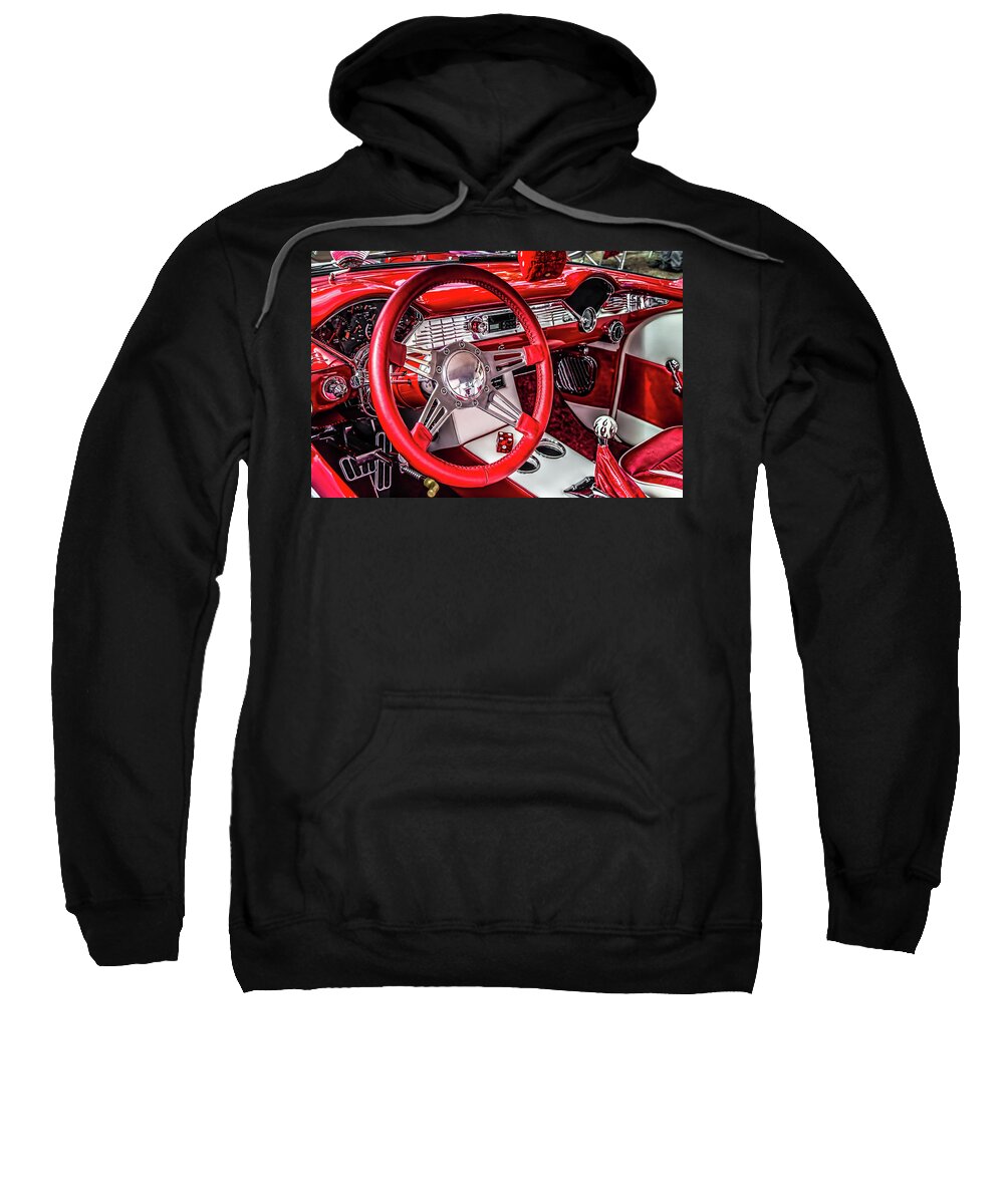 Automobile Sweatshirt featuring the photograph Dice by Bill Chizek