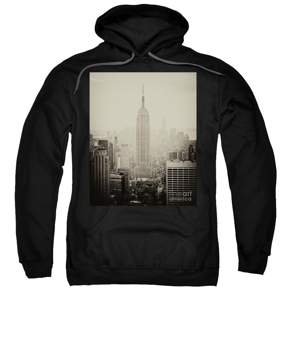 Nyc Sweatshirt featuring the photograph Empire by RicharD Murphy