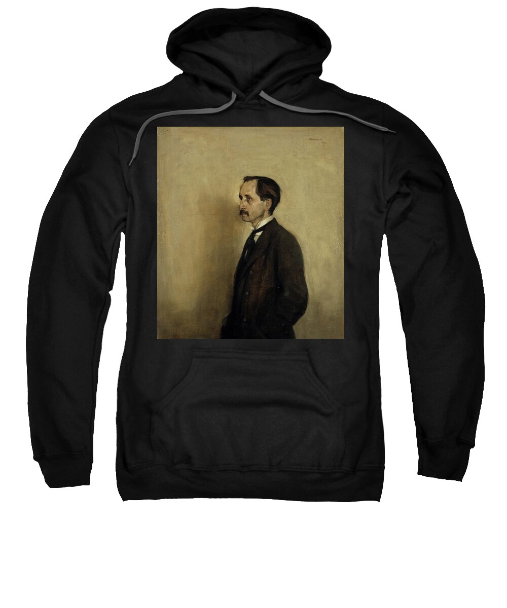 William Nicholson Sweatshirt featuring the painting James Matthew Barrie by William Nicholson