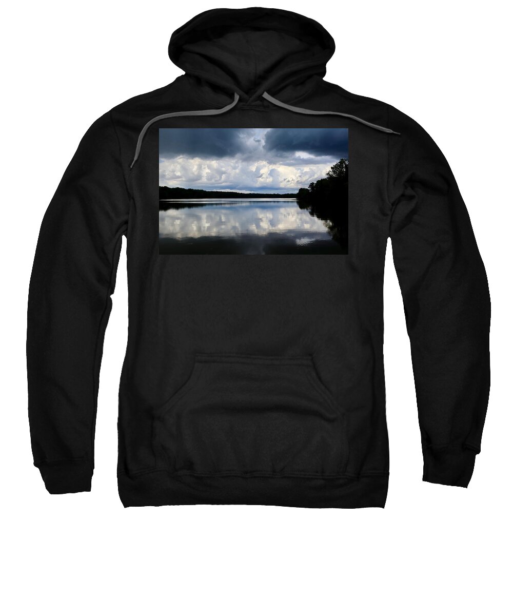 Storm Sweatshirt featuring the photograph Reflections of a Storm by Steven Gordon
