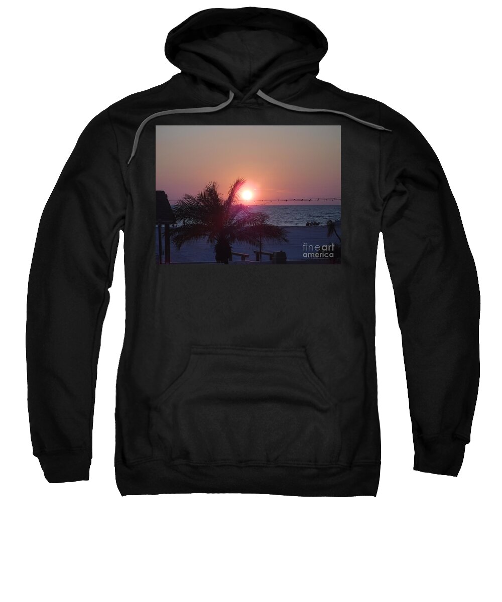 Sunset Over St. Petersburgh Sweatshirt featuring the photograph Sunset Over St. Petersburgh by Barbra Telfer