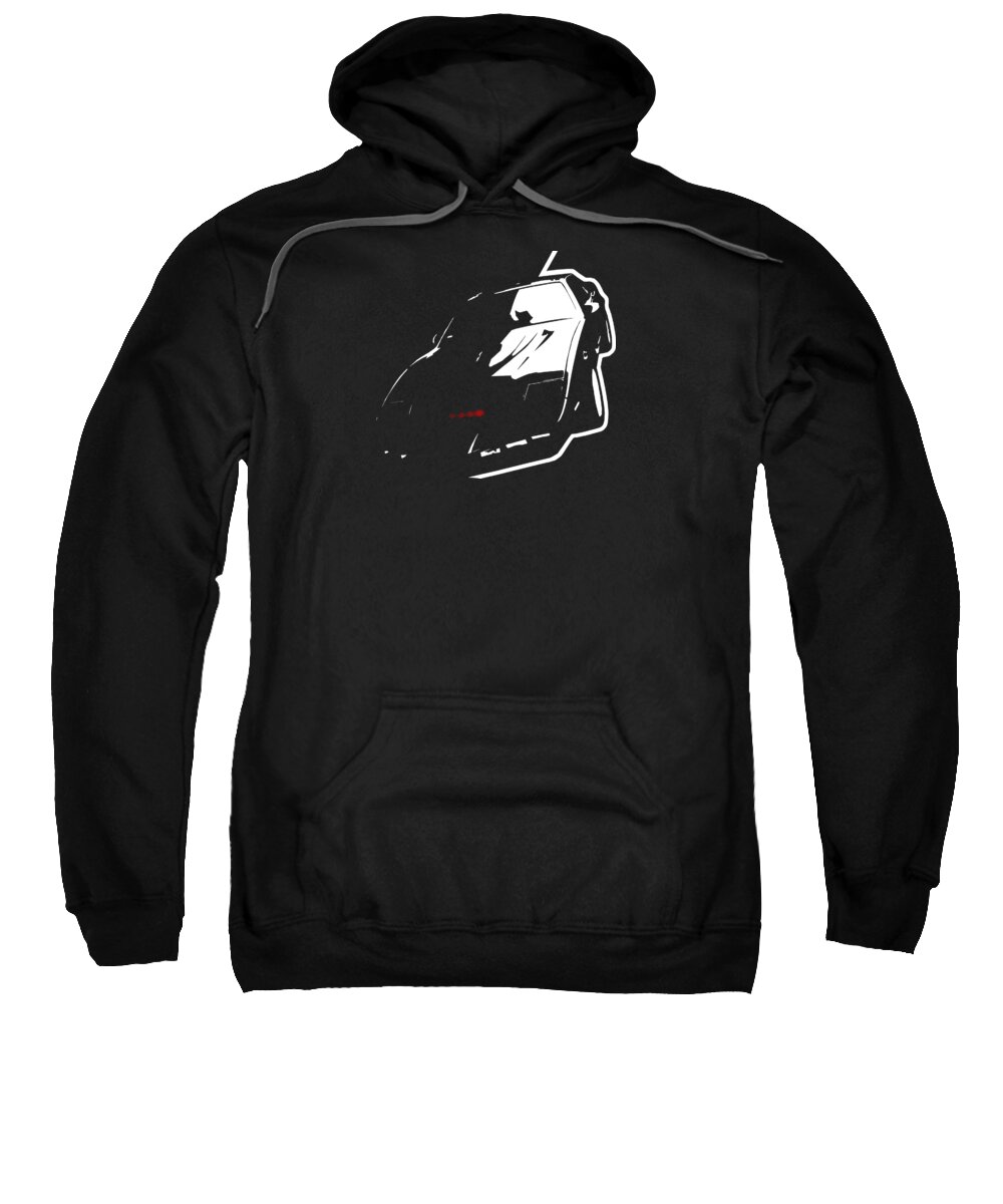 Movie Sweatshirt featuring the digital art The Cool Knight by Pedroyolpers