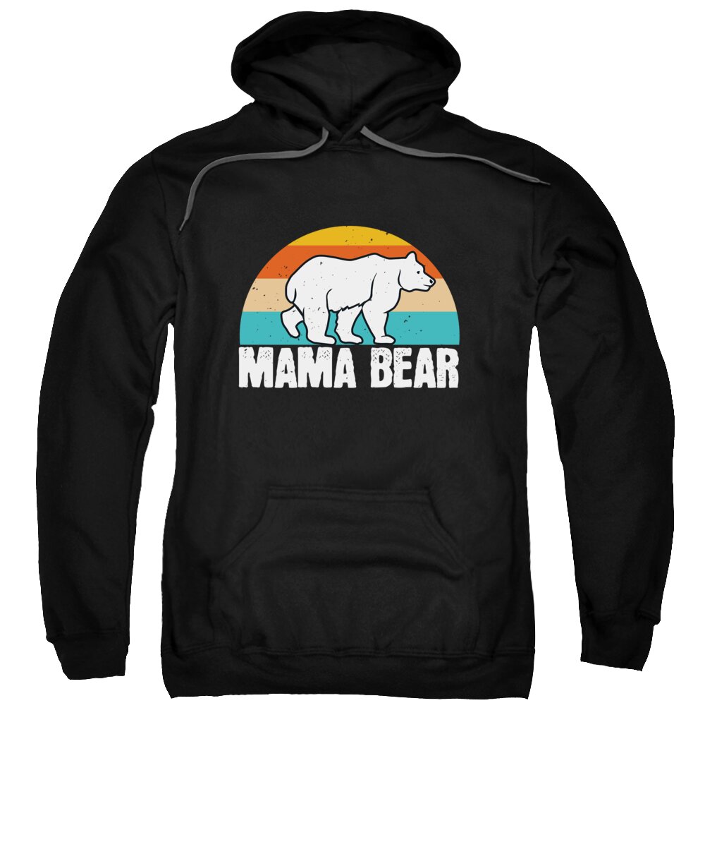 Bear Sweatshirt featuring the digital art Mama Bear by Jacob Zelazny