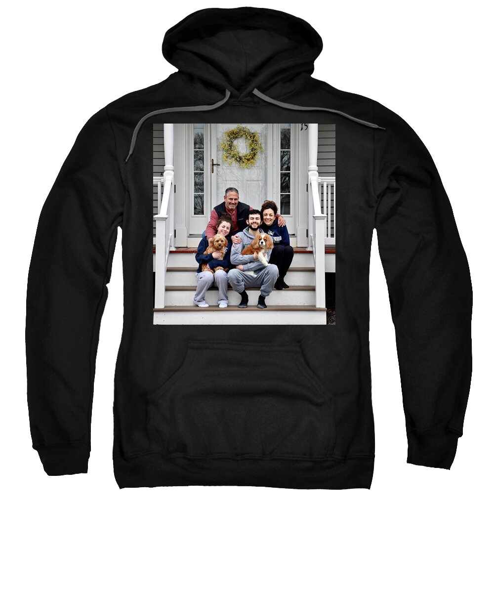  Family Sweatshirt featuring the photograph The Wyman Family #2 by Monika Salvan