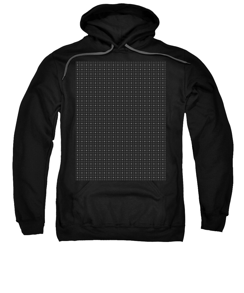 Connection Sweatshirt featuring the digital art Geometric Pattern Shapes Symbols Geometry #33 by Mister Tee