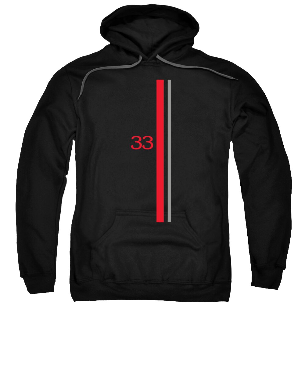 33 Sweatshirt featuring the digital art 33 by Pian Harto