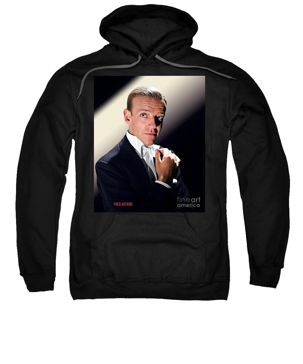 Fred Astaire Sweatshirt featuring the photograph Fred Astaire by Carlos Diaz
