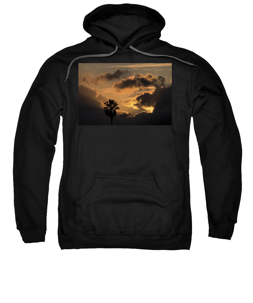 Sunset Sweatshirt featuring the photograph Gentle Fire by Alex Lapidus