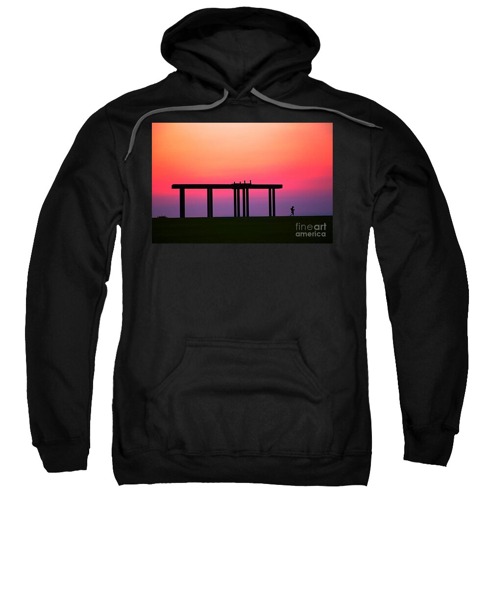 Going Home Sweatshirt featuring the photograph Going Home.. by Sal Ahmed