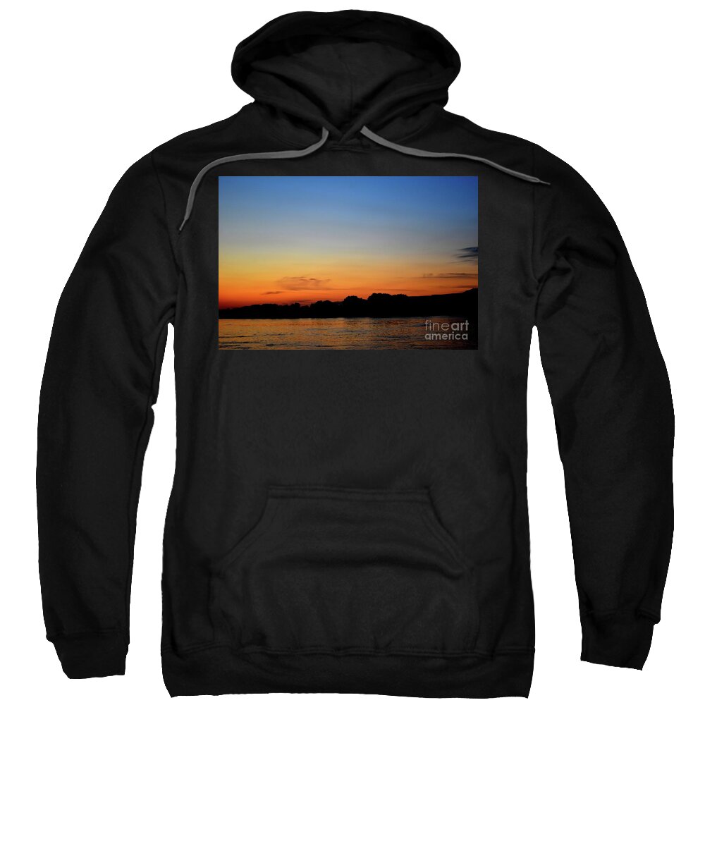 Harmony Sweatshirt featuring the photograph Harmony of Amazing Sunset by Leonida Arte